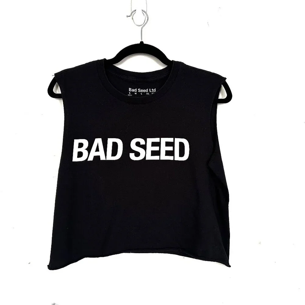 Nick Cave and the Bad Seeds Bad Seed Cropped Sleeveless Tee Small - Picture 1 of 6